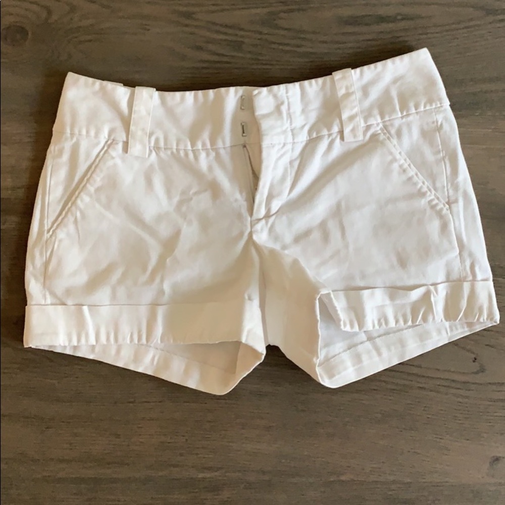 White Shorts